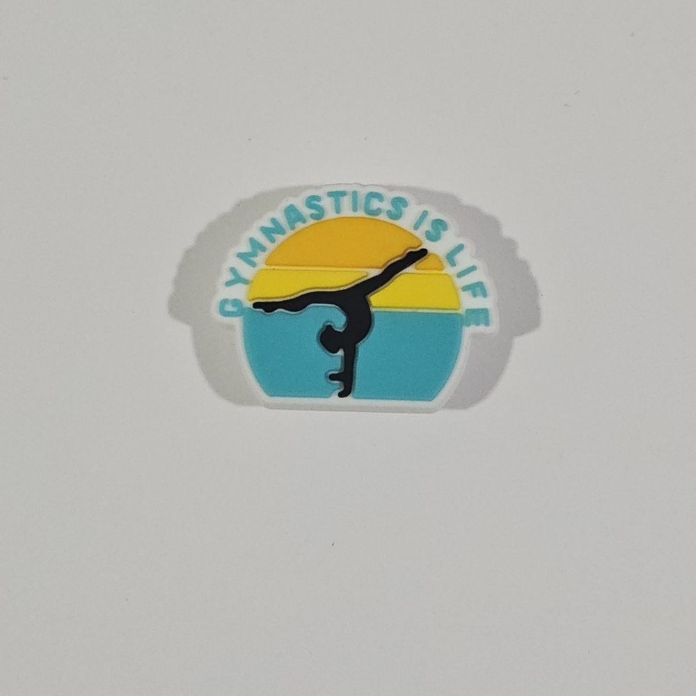 Gymnastics Shoe Charm Croc Charms Clog